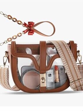 Clear Crossbody Stadium-Approved Bag